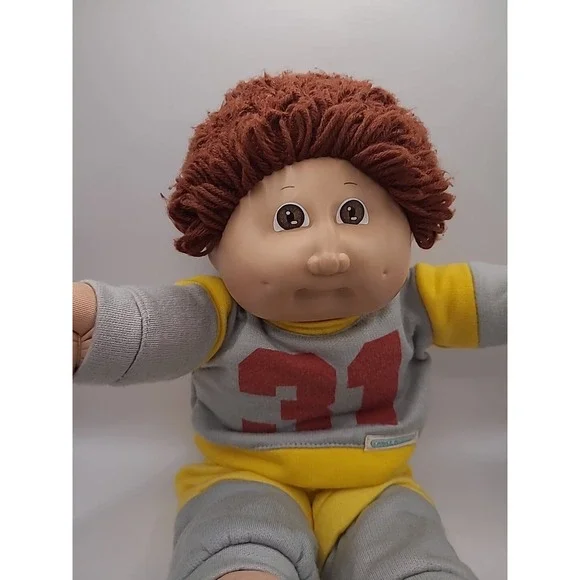 Vintage Coleco Cabbage Patch Kid / Football‎ Player / Retro Boy Doll / 1982 /... - Picture 2 of 6